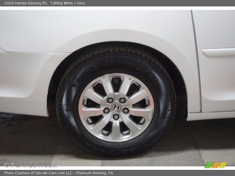 Taffeta White / Ivory 2009 Honda Odyssey EX