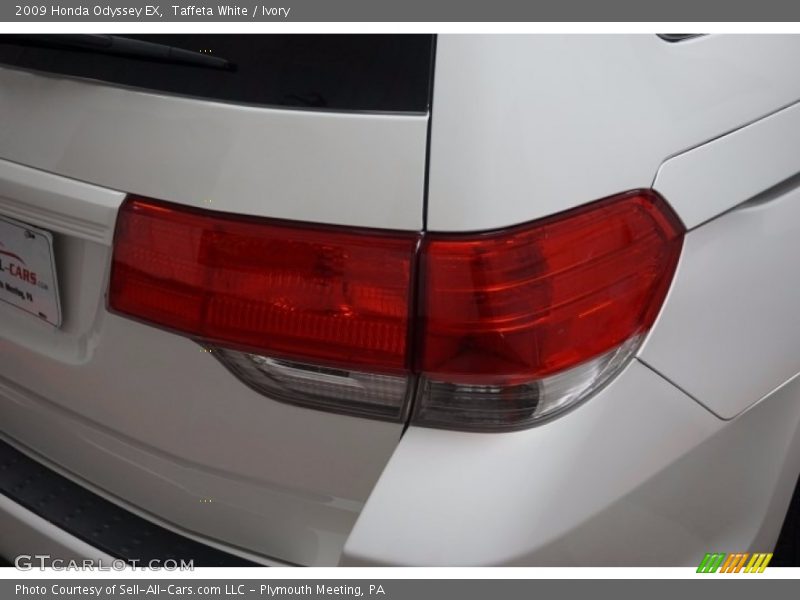 Taffeta White / Ivory 2009 Honda Odyssey EX