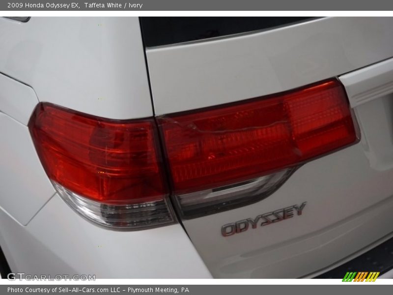 Taffeta White / Ivory 2009 Honda Odyssey EX