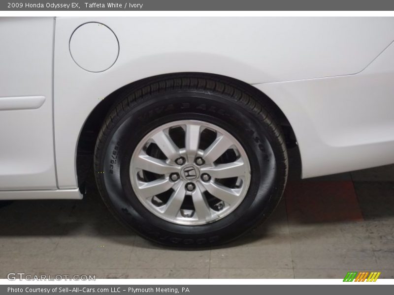 Taffeta White / Ivory 2009 Honda Odyssey EX