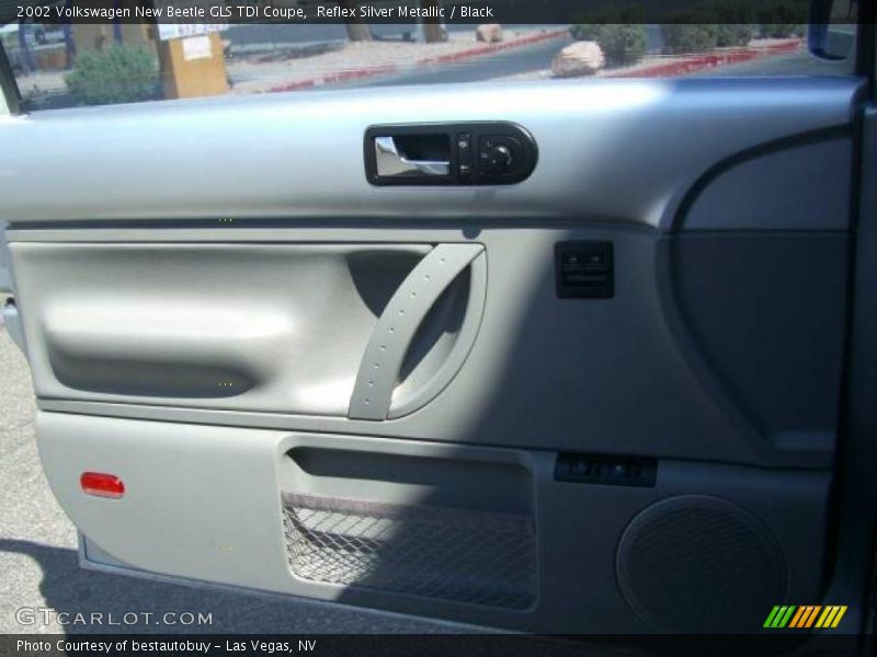 Reflex Silver Metallic / Black 2002 Volkswagen New Beetle GLS TDI Coupe