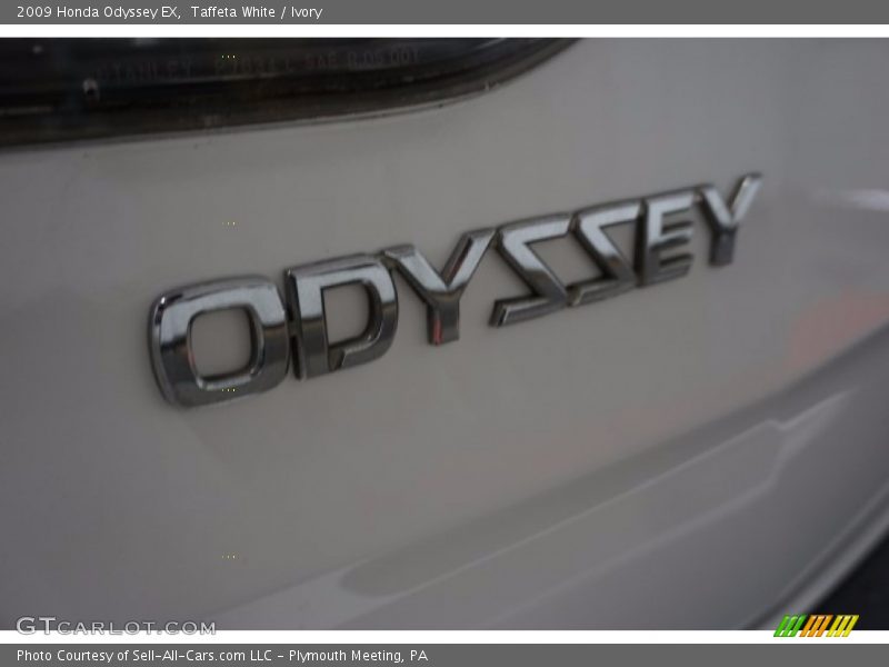 Taffeta White / Ivory 2009 Honda Odyssey EX