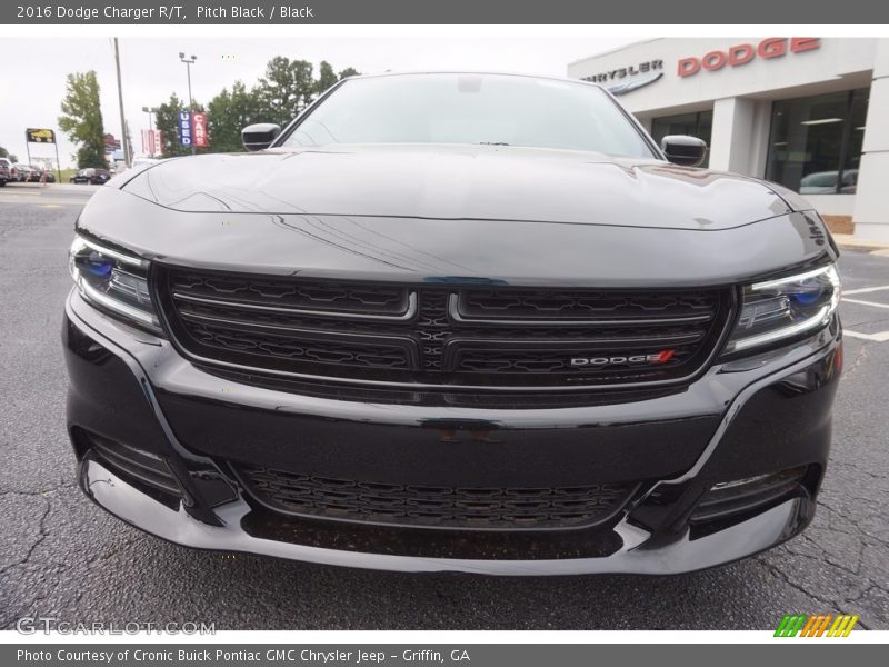 Pitch Black / Black 2016 Dodge Charger R/T