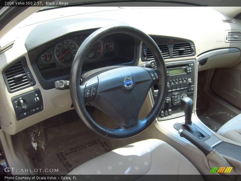 Black / Beige 2006 Volvo S60 2.5T