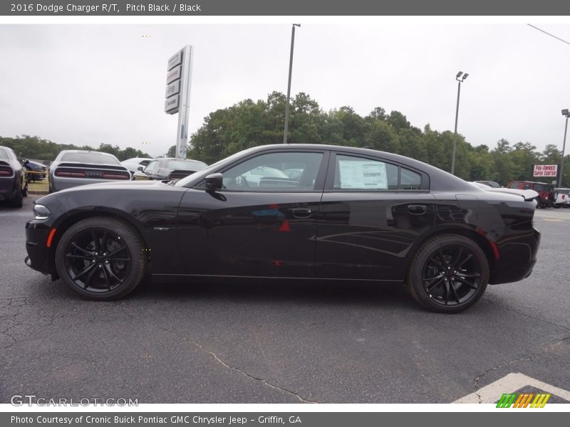 Pitch Black / Black 2016 Dodge Charger R/T