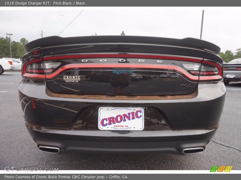 Pitch Black / Black 2016 Dodge Charger R/T