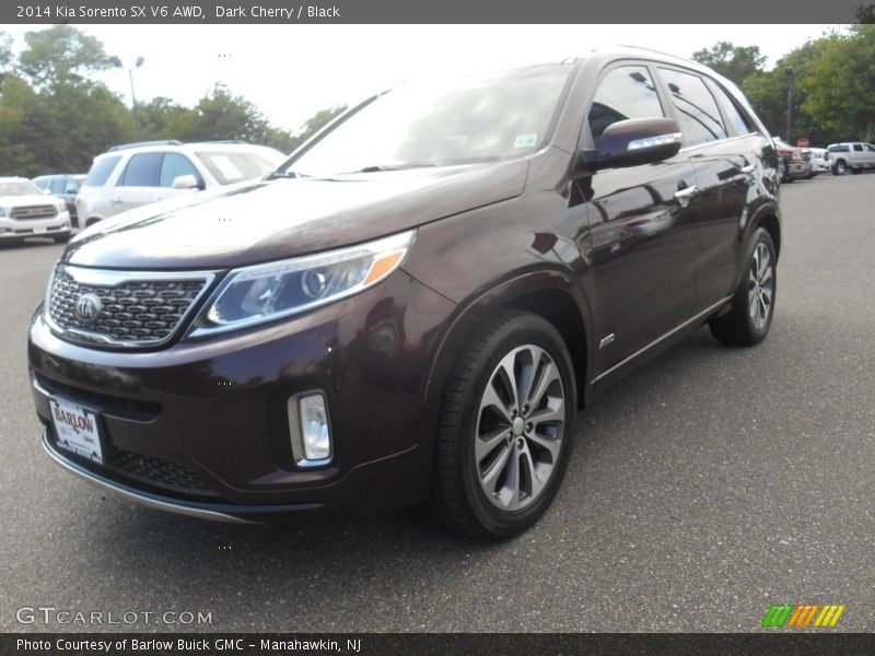 Dark Cherry / Black 2014 Kia Sorento SX V6 AWD