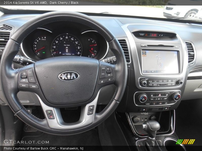 Dark Cherry / Black 2014 Kia Sorento SX V6 AWD