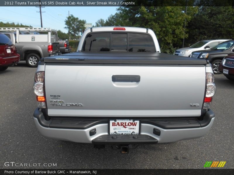 Silver Streak Mica / Graphite 2012 Toyota Tacoma V6 SR5 Double Cab 4x4