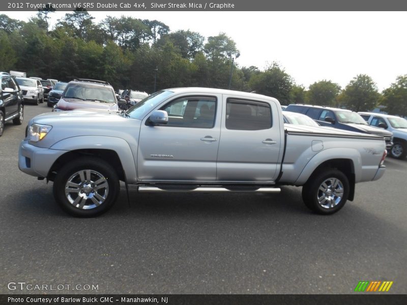 Silver Streak Mica / Graphite 2012 Toyota Tacoma V6 SR5 Double Cab 4x4