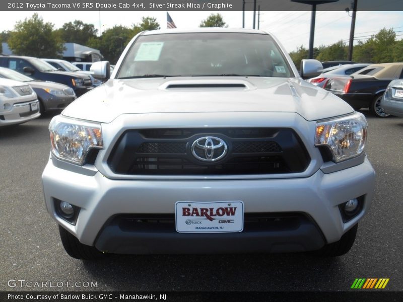 Silver Streak Mica / Graphite 2012 Toyota Tacoma V6 SR5 Double Cab 4x4