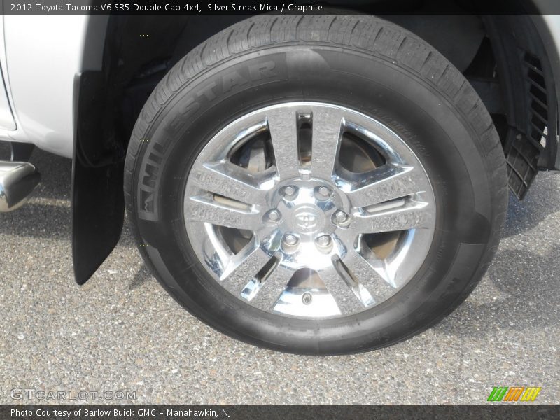 Silver Streak Mica / Graphite 2012 Toyota Tacoma V6 SR5 Double Cab 4x4
