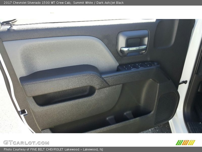 Summit White / Dark Ash/Jet Black 2017 Chevrolet Silverado 1500 WT Crew Cab