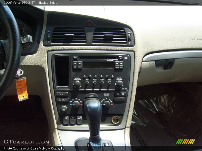 Black / Beige 2006 Volvo S60 2.5T