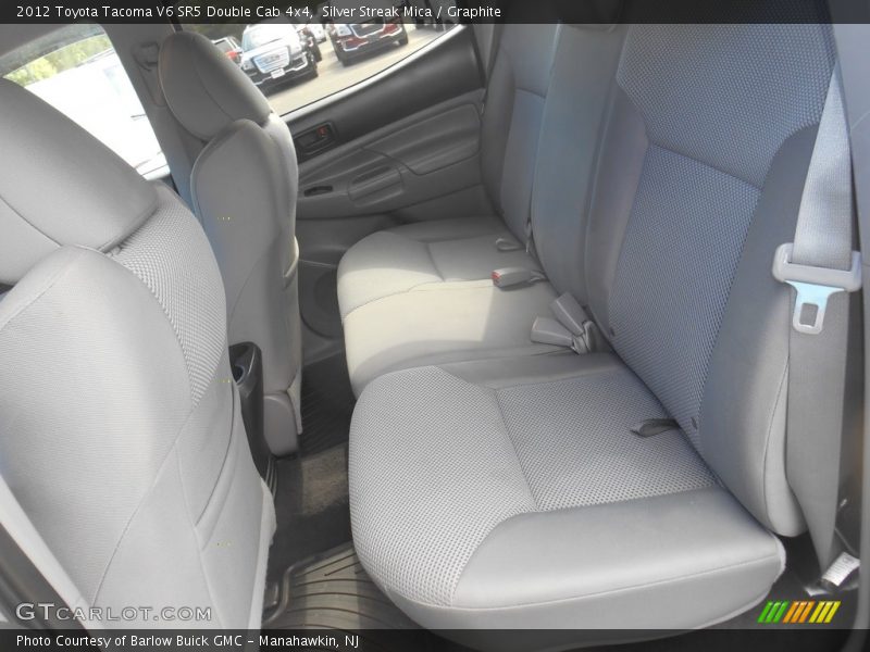 Silver Streak Mica / Graphite 2012 Toyota Tacoma V6 SR5 Double Cab 4x4