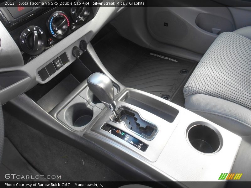 Silver Streak Mica / Graphite 2012 Toyota Tacoma V6 SR5 Double Cab 4x4