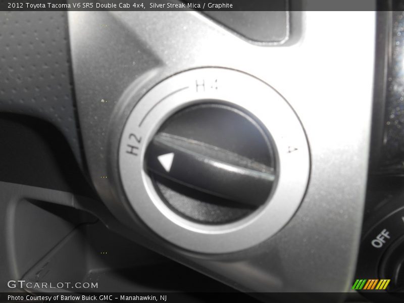 Silver Streak Mica / Graphite 2012 Toyota Tacoma V6 SR5 Double Cab 4x4