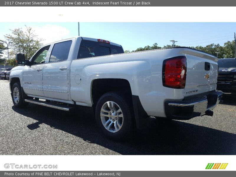 Iridescent Pearl Tricoat / Jet Black 2017 Chevrolet Silverado 1500 LT Crew Cab 4x4