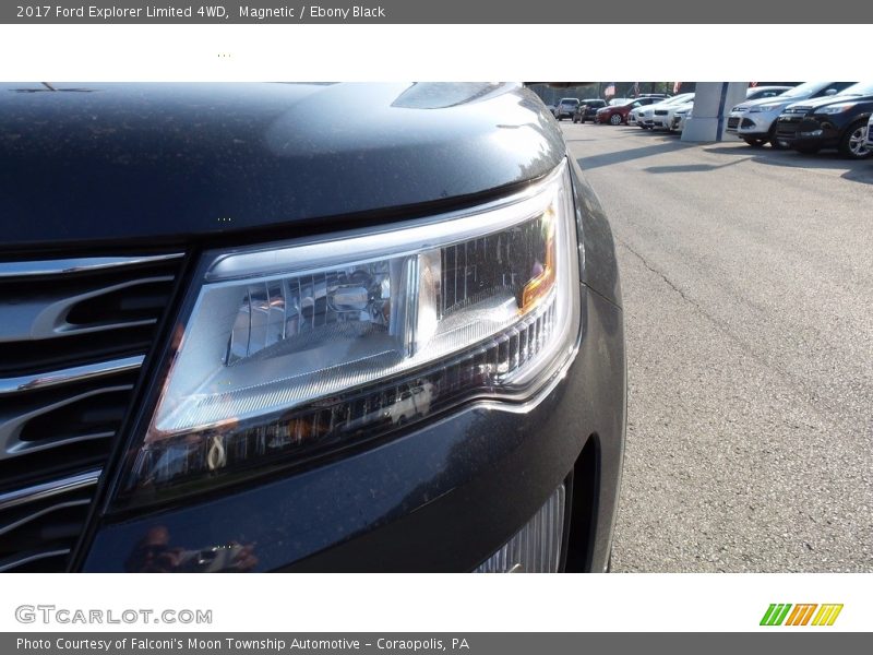 Magnetic / Ebony Black 2017 Ford Explorer Limited 4WD