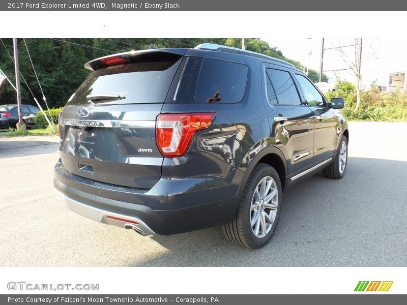 Magnetic / Ebony Black 2017 Ford Explorer Limited 4WD