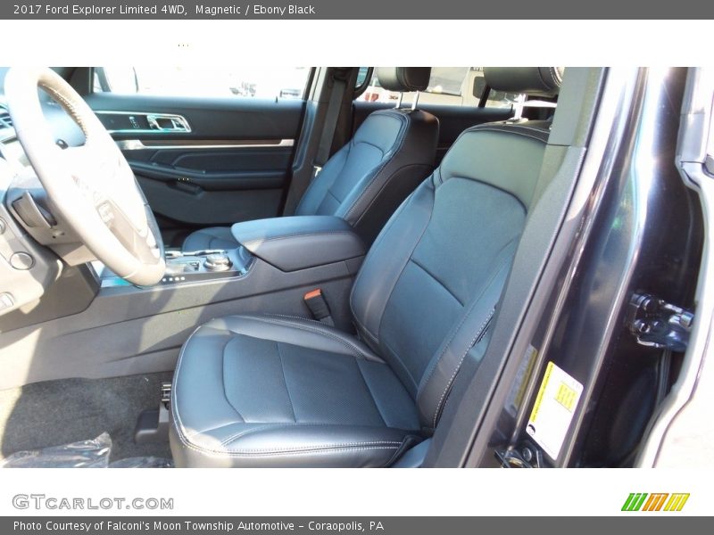 Magnetic / Ebony Black 2017 Ford Explorer Limited 4WD