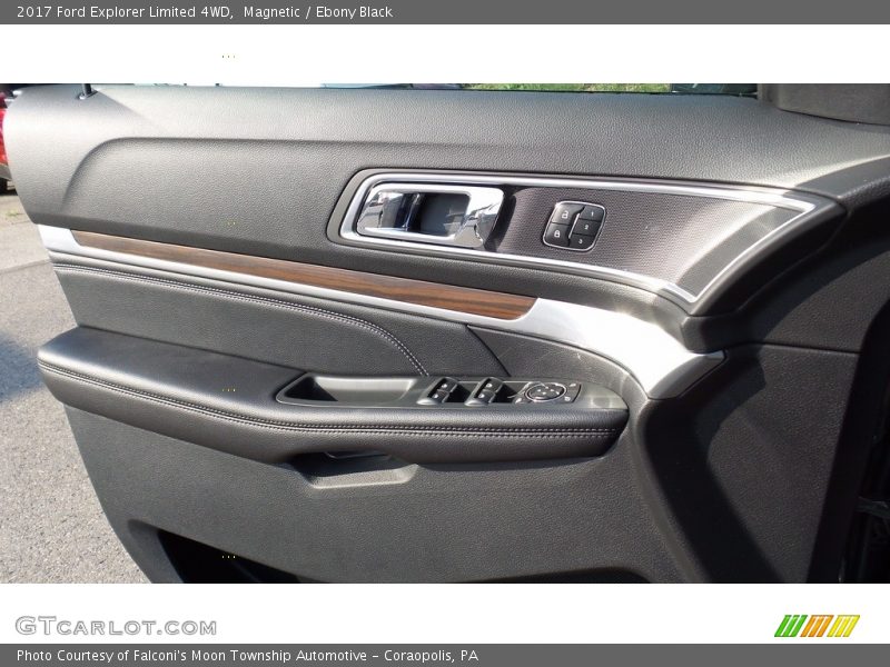 Magnetic / Ebony Black 2017 Ford Explorer Limited 4WD
