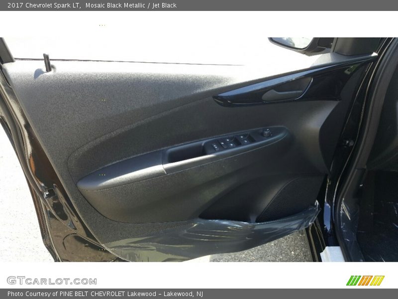 Mosaic Black Metallic / Jet Black 2017 Chevrolet Spark LT