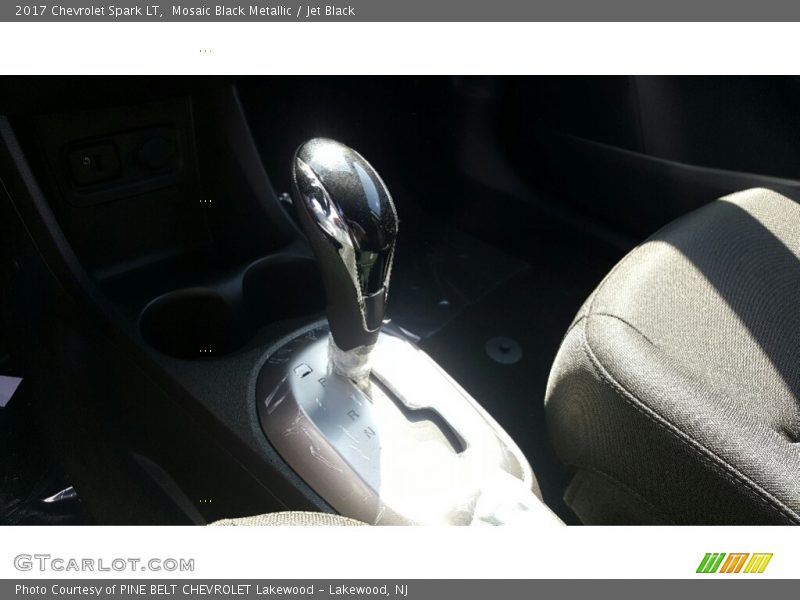 Mosaic Black Metallic / Jet Black 2017 Chevrolet Spark LT