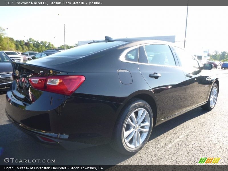 Mosaic Black Metallic / Jet Black 2017 Chevrolet Malibu LT