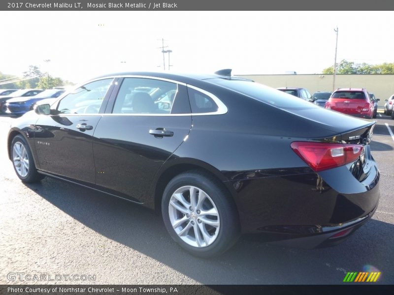 Mosaic Black Metallic / Jet Black 2017 Chevrolet Malibu LT