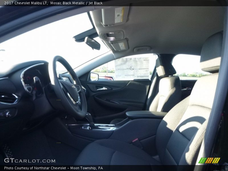 Mosaic Black Metallic / Jet Black 2017 Chevrolet Malibu LT