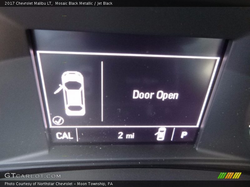 Mosaic Black Metallic / Jet Black 2017 Chevrolet Malibu LT