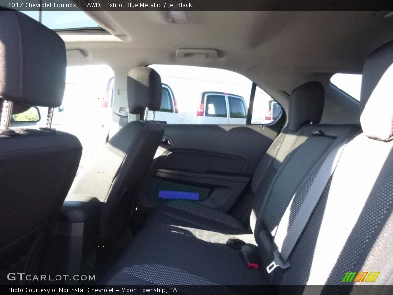 Patriot Blue Metallic / Jet Black 2017 Chevrolet Equinox LT AWD