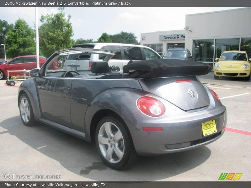 Platinum Grey / Black 2006 Volkswagen New Beetle 2.5 Convertible