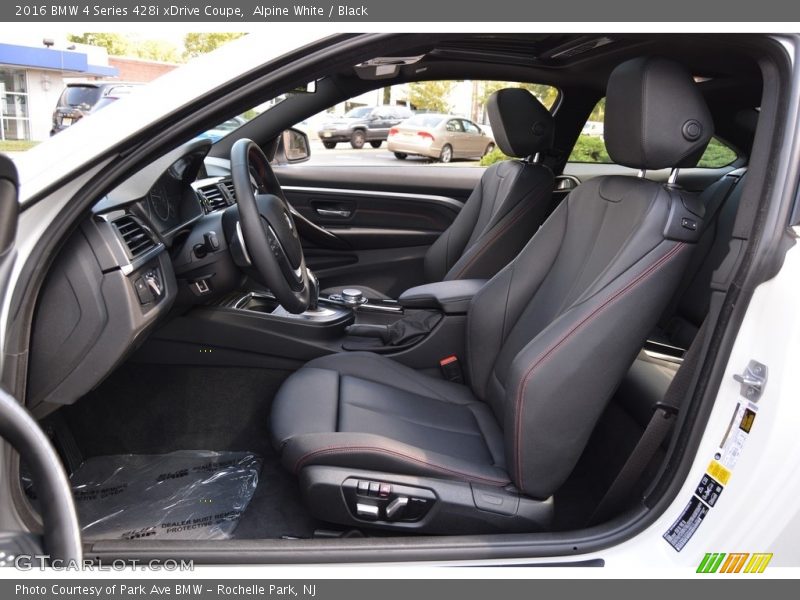 Alpine White / Black 2016 BMW 4 Series 428i xDrive Coupe