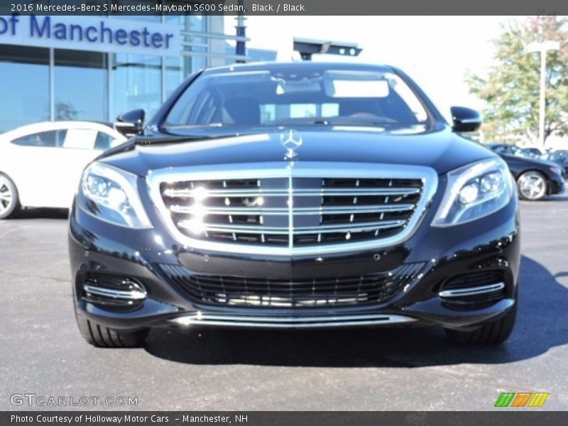 Black / Black 2016 Mercedes-Benz S Mercedes-Maybach S600 Sedan