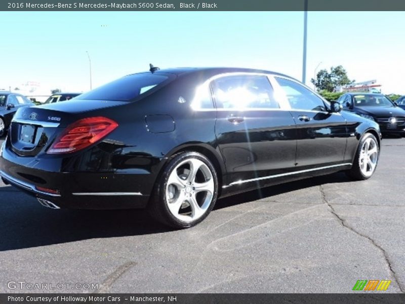 Black / Black 2016 Mercedes-Benz S Mercedes-Maybach S600 Sedan