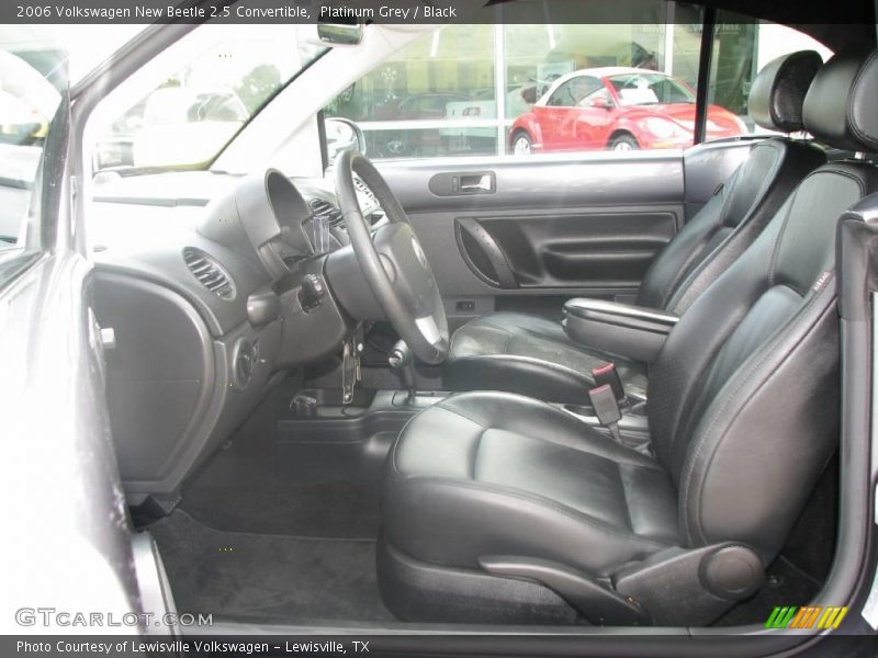 Platinum Grey / Black 2006 Volkswagen New Beetle 2.5 Convertible