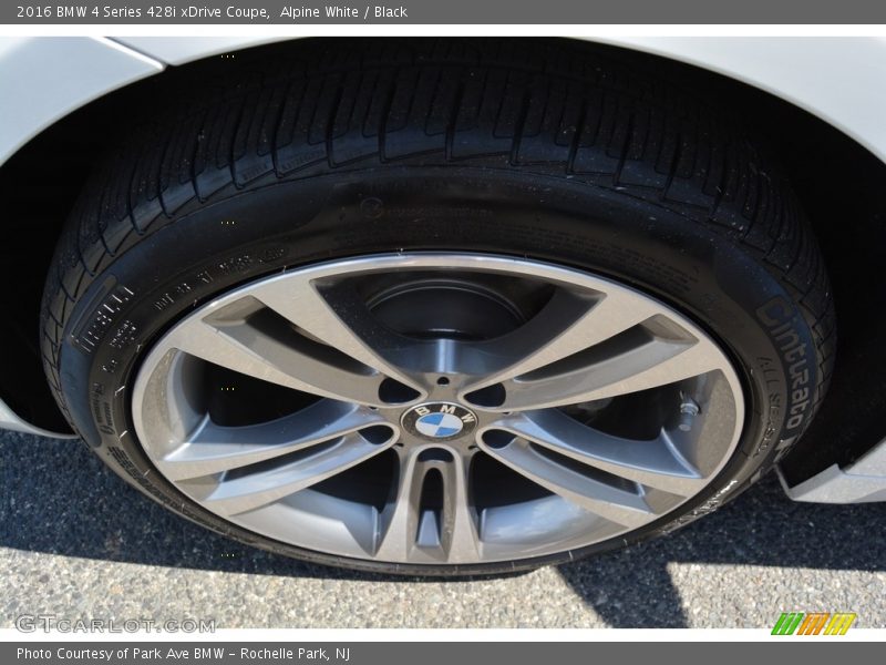 Alpine White / Black 2016 BMW 4 Series 428i xDrive Coupe