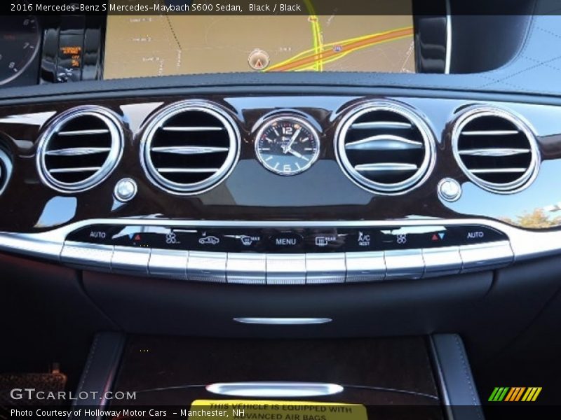 Black / Black 2016 Mercedes-Benz S Mercedes-Maybach S600 Sedan