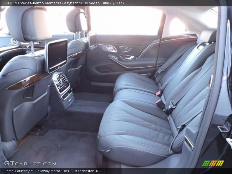 Rear Seat of 2016 S Mercedes-Maybach S600 Sedan