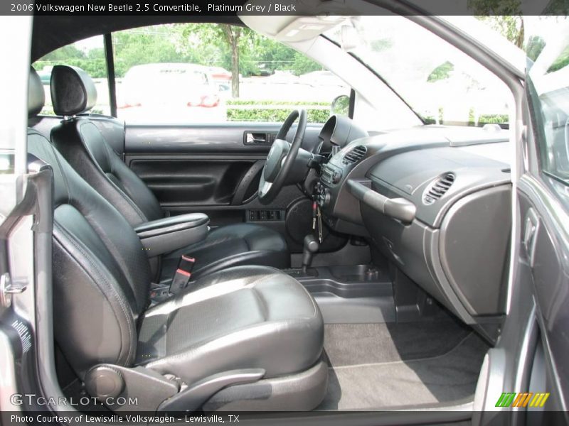 Platinum Grey / Black 2006 Volkswagen New Beetle 2.5 Convertible