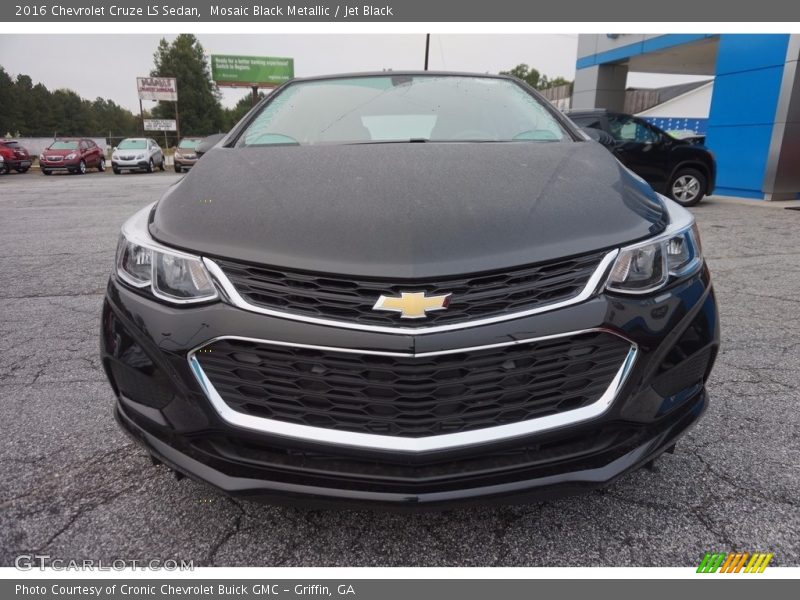 Mosaic Black Metallic / Jet Black 2016 Chevrolet Cruze LS Sedan