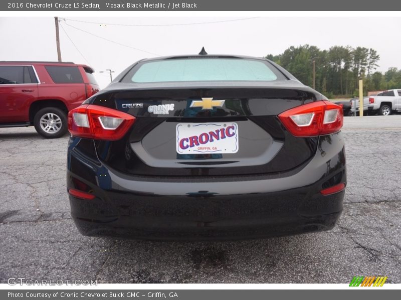 Mosaic Black Metallic / Jet Black 2016 Chevrolet Cruze LS Sedan