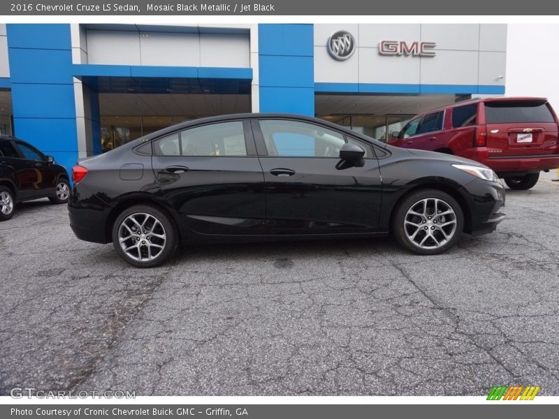 Mosaic Black Metallic / Jet Black 2016 Chevrolet Cruze LS Sedan