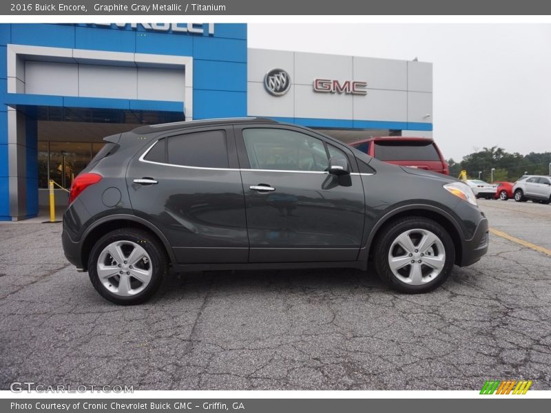 Graphite Gray Metallic / Titanium 2016 Buick Encore