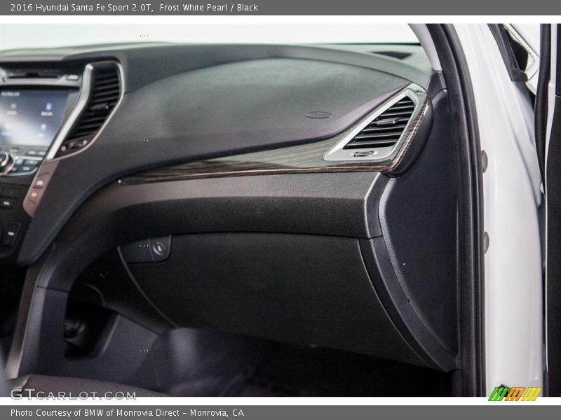 Frost White Pearl / Black 2016 Hyundai Santa Fe Sport 2.0T