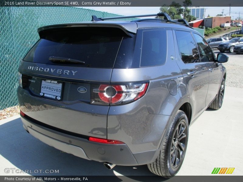 Corris Grey Metallic / Ebony 2016 Land Rover Discovery Sport SE 4WD