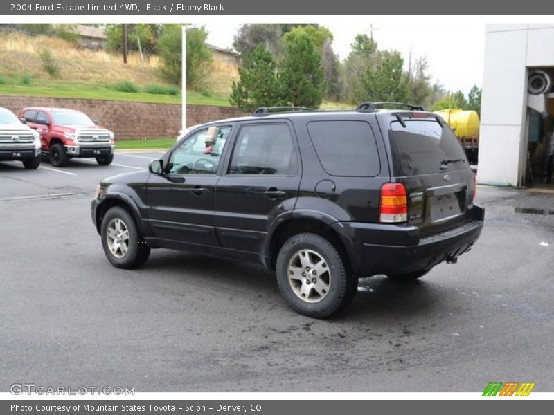 Black / Ebony Black 2004 Ford Escape Limited 4WD
