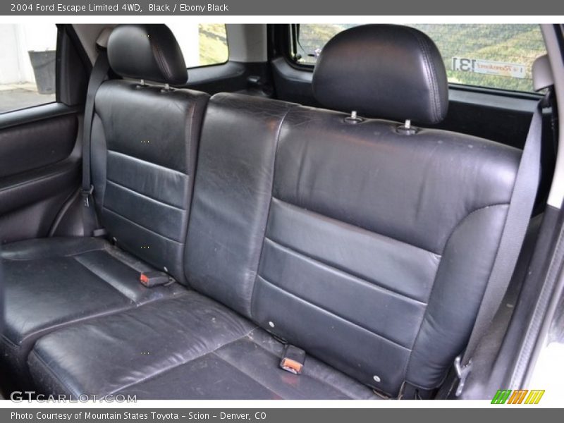 Black / Ebony Black 2004 Ford Escape Limited 4WD